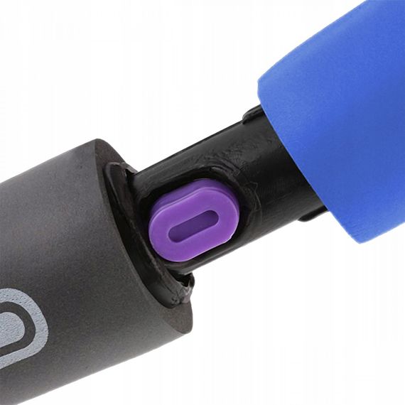 Обруч масажний SportVida Hula Hoop 90 см SV-HK0216 Grey/Blue | Зображення 2