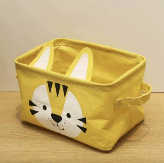 Корзина для игрушек  белья и мелочей Тигрюля 16*22*14см | Зображення 1