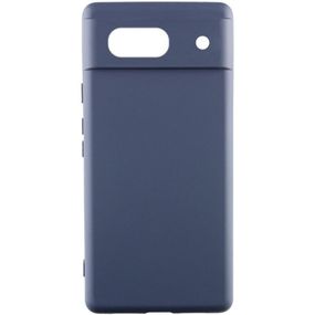 Чехол Silicone Cover Lakshmi Full Camera (AAA) для Google Pixel 7a Темно-синий / Midnight blue