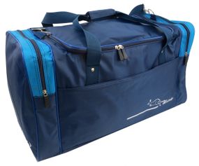 Сумка дорожная 60 л Wallaby  синяя с голубым