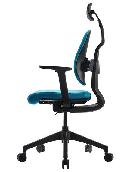 Кресло офисное DUOREST D2 blackblue ортопедическое | Зображення 3
