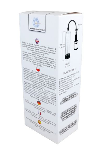 Вакуумная помпа - Powerpump MAX Black&Clear sexstyle | Зображення 3