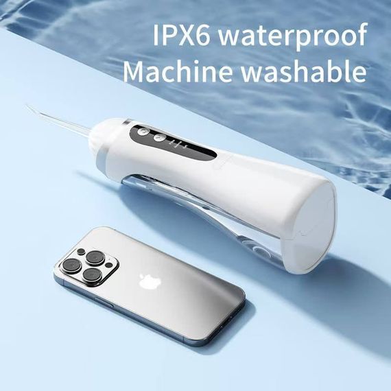 Портативний іригатор для ротової порожнини Find your beauty з USB зарядкою і насадками | Зображення 3