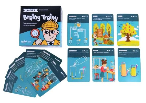 Настольная игра Brainy Trainy Логика | Зображення 4