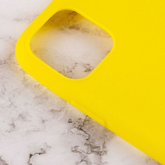 Силіконовий чохол Candy для Apple iPhone 14 Plus (6.7") Жовтий | Зображення 2