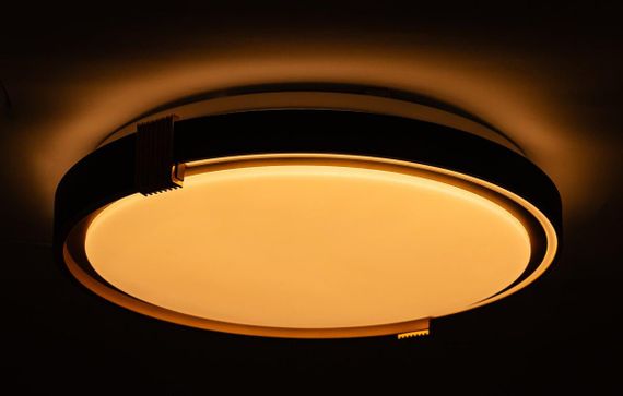 COLISEUM матовий 80W 480*70мм 3000К-6500К з ДК чорне золото | Зображення 3