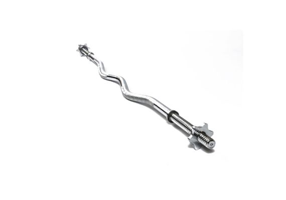 Гриф для штанги EasyFit W-подібний 1.2 м Ø 25 мм (EF-8064)