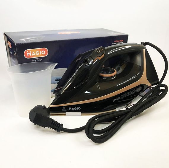 Портативна електрична праска MAGIO, Парова праска для одягу відпарювач для прасування речей OI-99 | Зображення 6