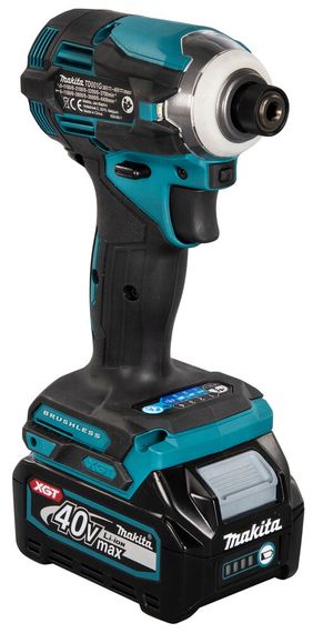 Гвинтокрут імпульсний акумуляторний Makita TD001GM201 (220 Нм, 1/4", BL, XGT) | Зображення 4