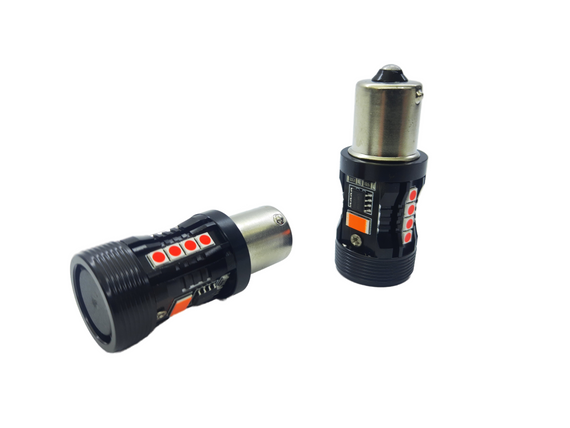 Комплект світлодіодних ламп StarLight LED SL-CB7 CANBUS PR21W BA15S RED 12V | Зображення 4