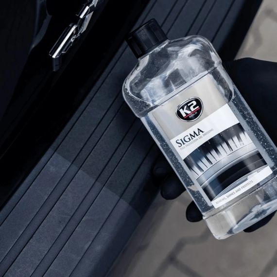 Гель для полірування та догляду за шинами K2 Sigma безбарвний 500 мл (G1571) | Зображення 4