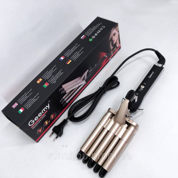 Плойка для завивки для зачіски, Плойка для накрутки локонів для створення гофре волосся UT-18 | Зображення 5