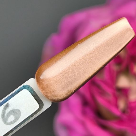 Гель-лак для ногтей Bee Nails Caramel кошачий глаз 06 8мл