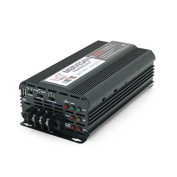 Зарядка Mervesan MT-340-24C для АКБ 24V-6A/12A, клеммные провода, Q12