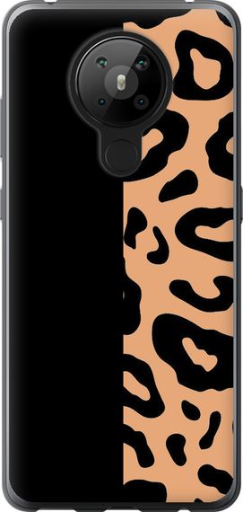 Чехол на Nokia 5.3 Пятна леопарда "4269u-2102-17620"