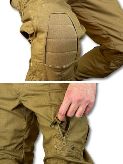 Штани тактичні "Раптор" з наколінниками Койот Розмір 50/3 | Зображення 5