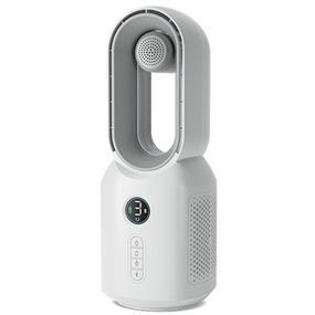 Настільний вентилятор F8 3in1 з Bluetooth-динаміком і нічником 4000mAh White