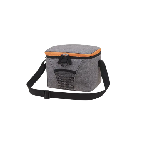 Термосумка 6л серая 22*17*17см СИЛА