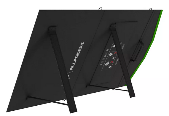 Портативна сонячна панель ALLPOWERS AP-SP-020 60W / 2xUSB / 1xType-C PD / DC 5V-18V | Зображення 1
