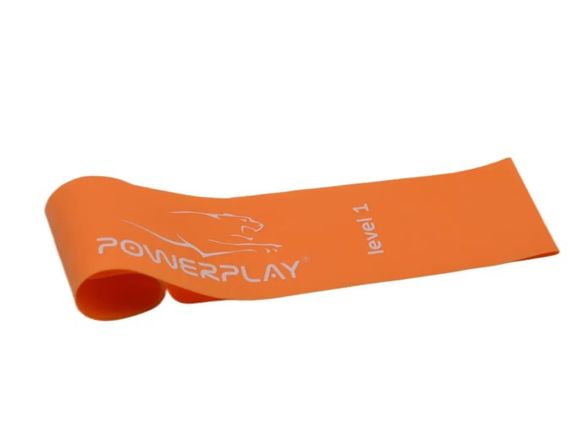 Резинка для фітнесу PowerPlay 4140 Level 1 Stretch Band (1-5 кг) Помаранчева (PP_4140_Orange) | Зображення 4