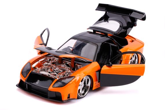 Машинка Mazda RX-7 Форсаж масштаб 1:24 | Зображення 9