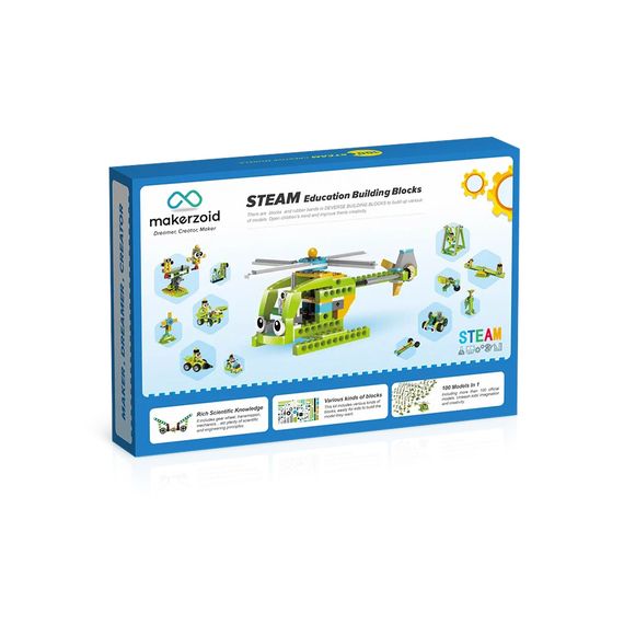 Конструктор Makerzoid Diverse Building Blocks (MKZ-BK-DB) | Зображення 1