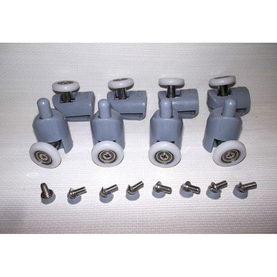 Набір з 4-х нижніх одинарних роликів B43A з діаметром коліщатка 23 мм.