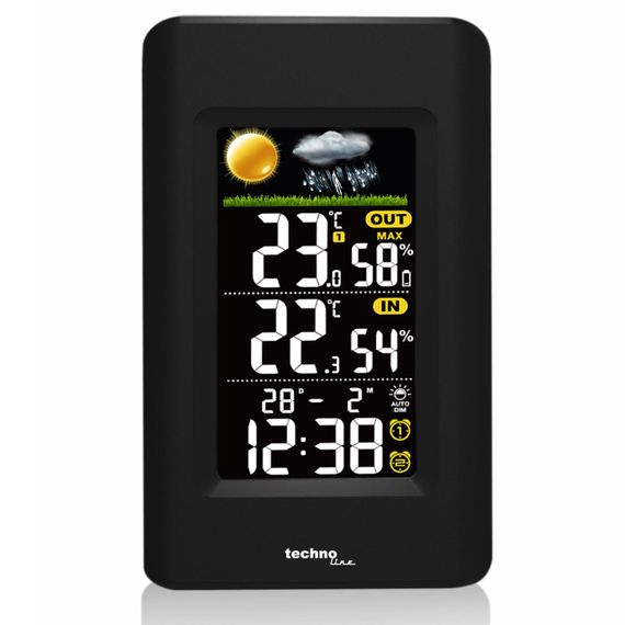 Метеостанція Technoline WS6447 Black (WS6447) | Зображення 1