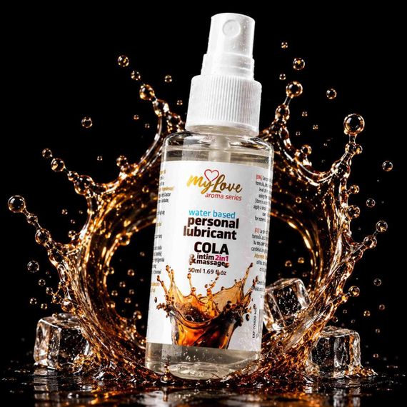 2в1 лубрикант та масажний гель - MyLove Aroma Series Intim&Massage Cola, 50 мл Sex Aura | Зображення 1