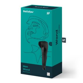 Мастурбатор з вібрацією Satisfyer Men Wand, чорний