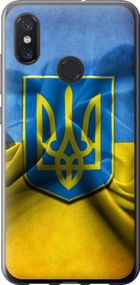Чехол на Xiaomi Mi8 Флаг и герб Украины 1 "375u-1499-17620"