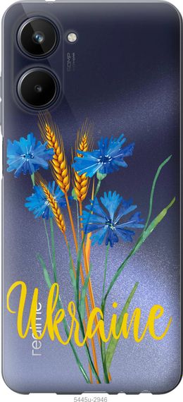 Чехол на Realme 10 Ukraine v2 "5445u-2946-17620"