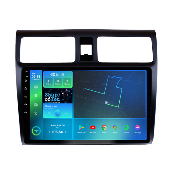 Штатна магнітола  Torssen Suzuki Swift 2004-2010, Dzire 2008-2010 FL10 4+64Gb 4G Carplay DSP | Зображення 1
