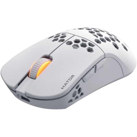 Мишка Hator Stellar Wireless/Bluetooth/USB White (HTM651) | Зображення 1