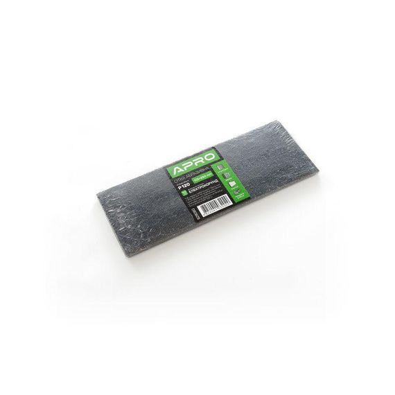 Сетка абразивная APRO P120 105*280мм электрокорунд (10шт)