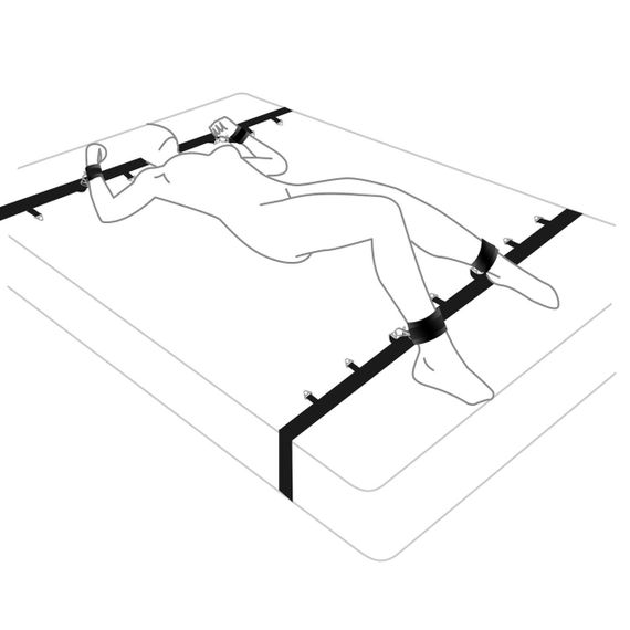 Розтяжка на ліжко Art of Sex – BDSM Stretching Love sexstyle | Зображення 1