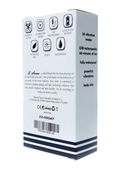 Міні-вібратор - Rechargeable Powerful Bullet Vibrator Silver | Зображення 5