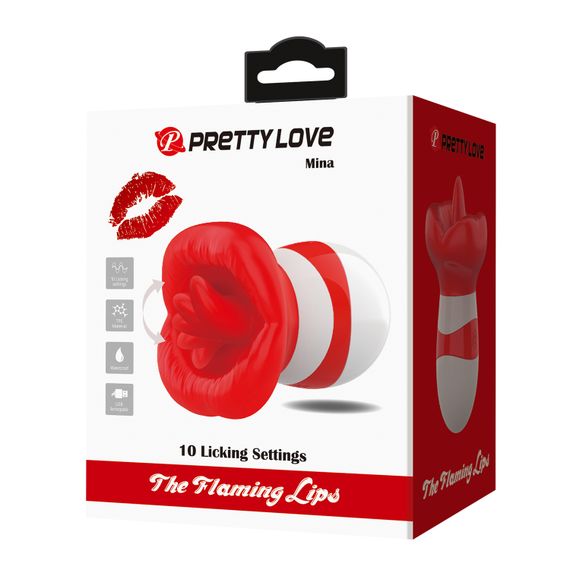 Кліторальний стимулятор - Pretty Love Mina The Flaming Lips Red | Зображення 8