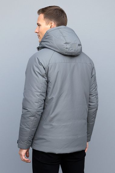 Чоловічий Пуховик Sun`s House  розмір: 2XL Сірий (арт. RC-RW-5-grey) | Зображення 2