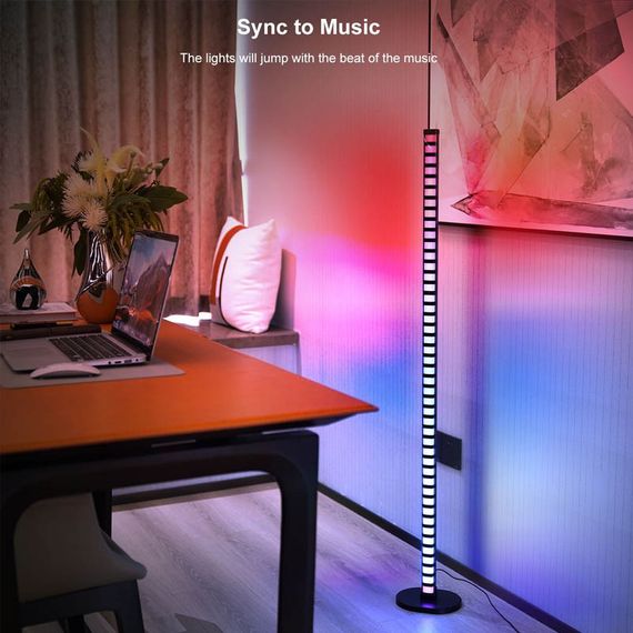 Уценка Напольная угловая LED лампа RGB Magic 2 Bluetooth USB with app | Зображення 3