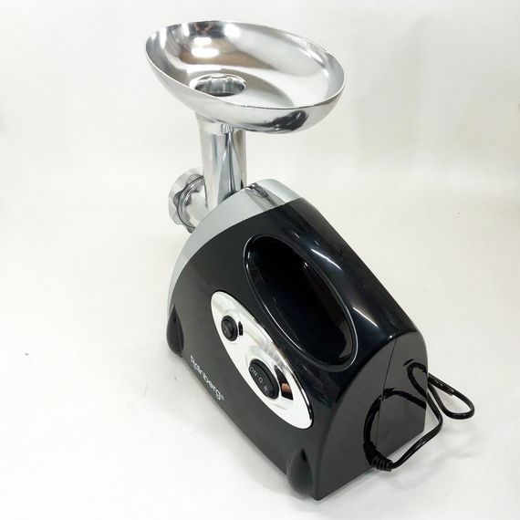 Мясорубка металлическая Rainberg RB-675 3800W, Мясорубка с UF-397 металлическим редуктором | Зображення 2