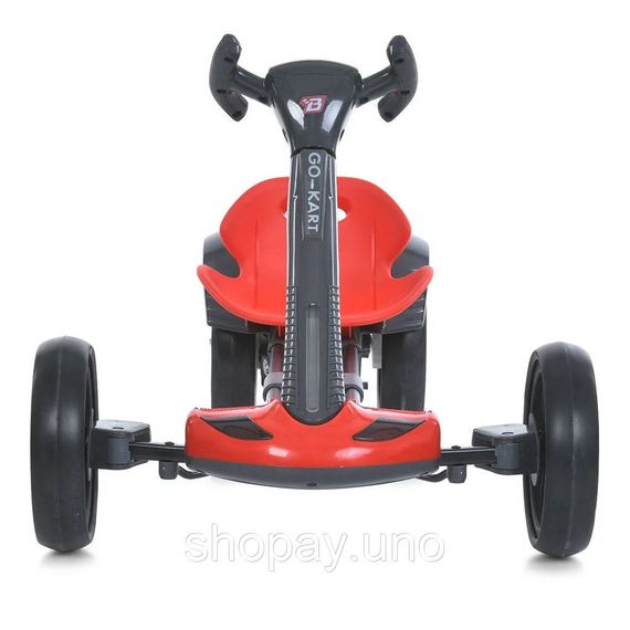 Детский электромобиль GO KART F1 с пультом и Bluetooth 390 Вт красный | Зображення 4