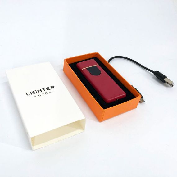 Отличный подарок для мужчины зажигалка, Подарок любимому зажигалка, Подарочные зажигалки USB QR-64 | Зображення 1