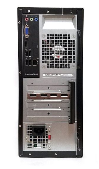 Ігровий ПК Dell Inspirion 3668 Tower / Intel Core i3-7100 (2 (4) ядра по 3,9 ГГц) / 8 ГБ DDR4 / 256 ГБ SSD / nVidia Quadro P2000, 5 ГБ GDDR5, 160-біт / Wi-Fi+Bluetooth / DVD / Win 10 Home Lic б/в | Зображення 2