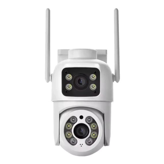 Камера видеонаблюдения 6MP ICESEE поворотная, с двумя объективами A28 | Зображення 1