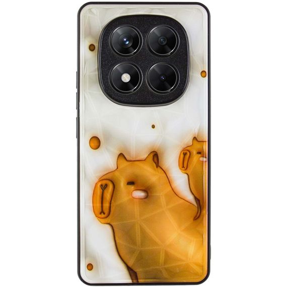 TPU+PC чохол Prisma Fluffie для Xiaomi Redmi Note 14 Pro 5G Capybara | Зображення 1