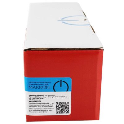 Картридж Makkon HP CLJP CE411A (305A) (SE411A) 2.6k cyan (MN-HP-SE411A) | Зображення 1