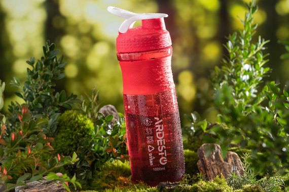 Пляшка для води ARDESTO Smart bottle, 1000мл, тритан, червоний (AR2204TR) | Зображення 1