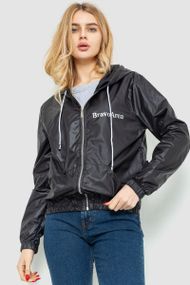 Ветровка женская  цвет черный 177R007-16
