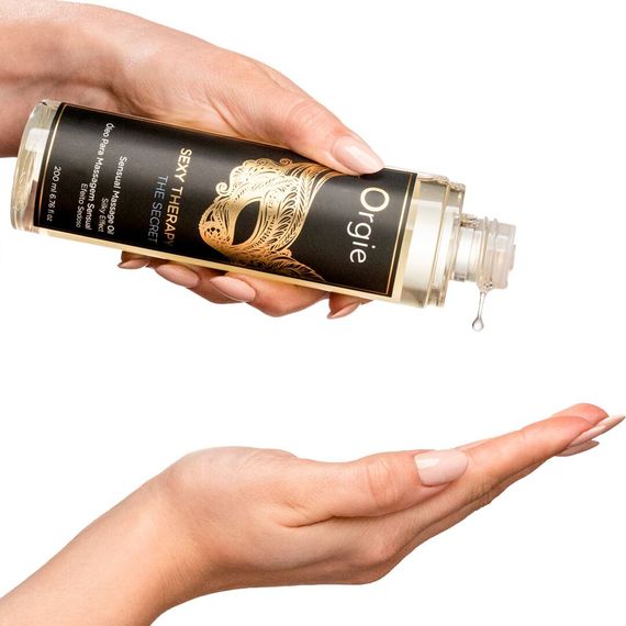 Масажна олія Orgie – Sexy Therapy The Secret (200 мл), гібридна | Зображення 1